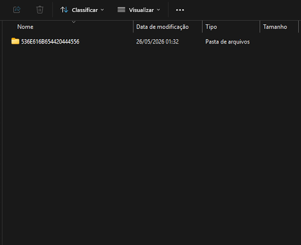 Windows Explorer showing ATS or ETS2 profiles folder with alphanumeric profile directory