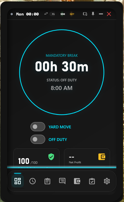 Home Screen Mobile